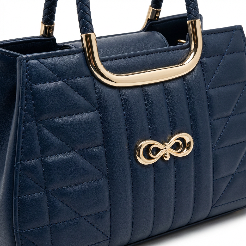 Charcoal Chic Structured Tote | Levenza