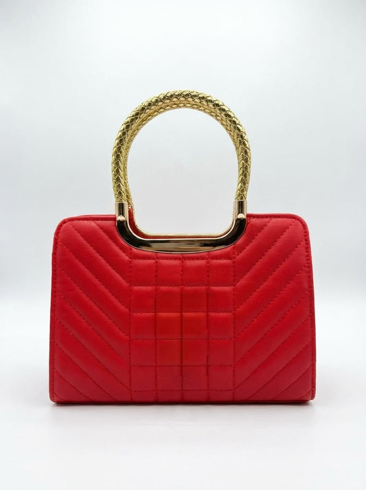 Crimson Red Quilted Classic | Levenza