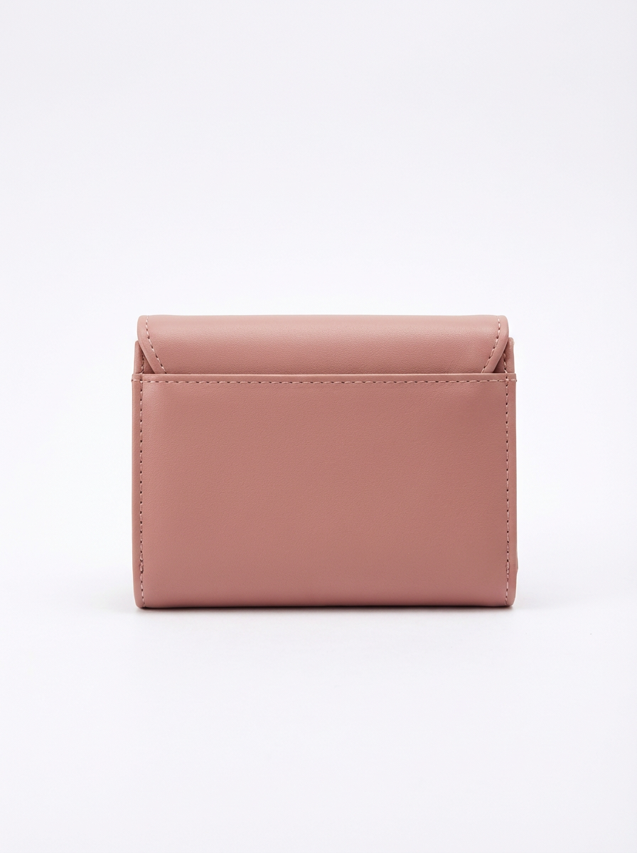 Dusky Rose Compact Trifold Wallet | Levenza