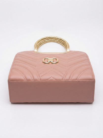 Dusty Rose Quilted Charm | Levenza