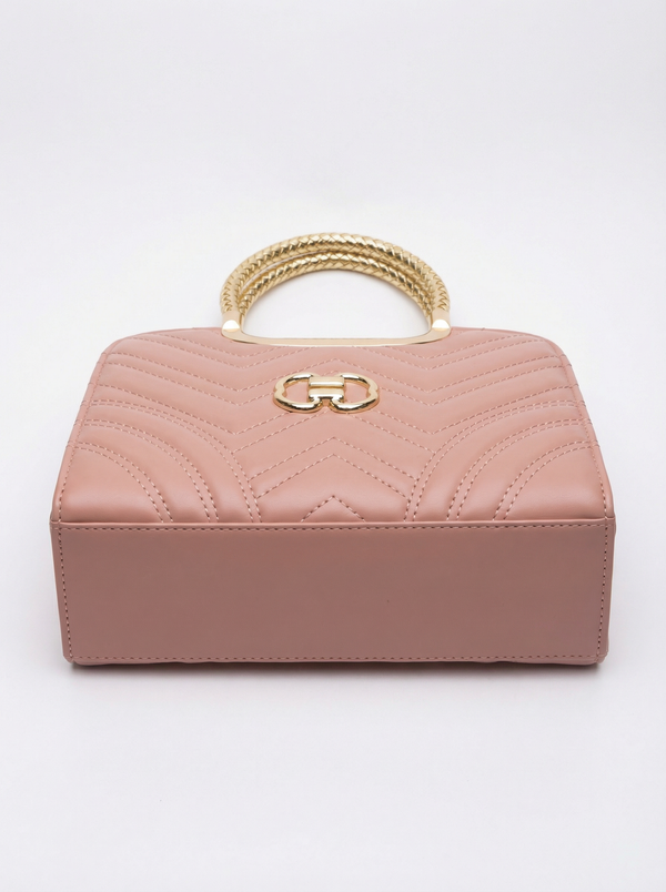 Dusty Rose Quilted Charm | Levenza