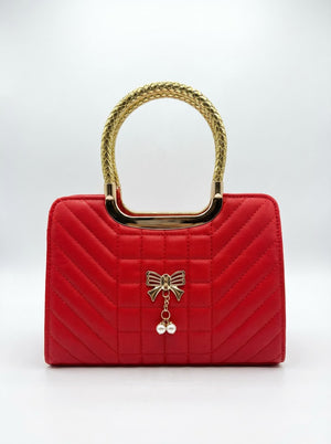 Crimson Red Quilted Classic | Levenza