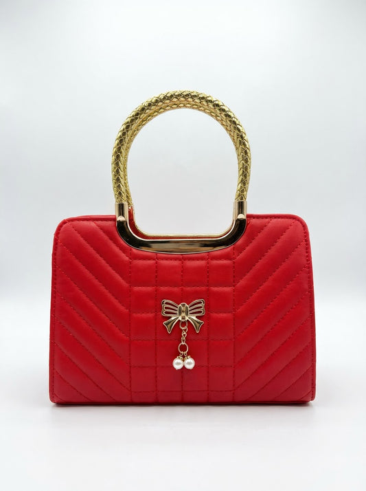 Crimson Red Quilted Classic | Levenza