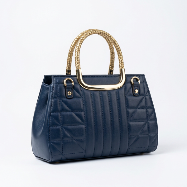 Charcoal Chic Structured Tote | Levenza