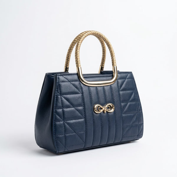 Charcoal Chic Structured Tote | Levenza