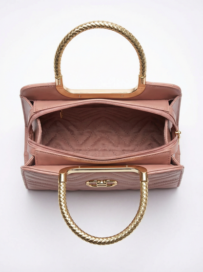 Dusty Rose Quilted Charm | Levenza