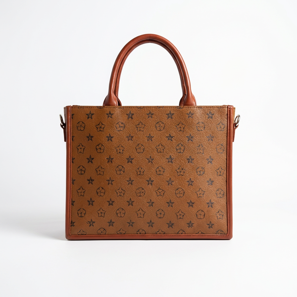Classic Tan Leather Tote | Levenza