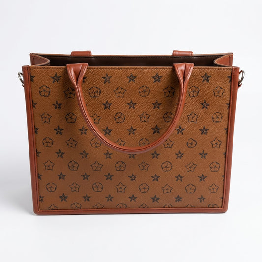 Classic Tan Leather Tote | Levenza