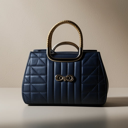 Charcoal Chic Structured Tote | Levenza