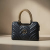 Golden Hour Premium Structured Satchel | Levenza
