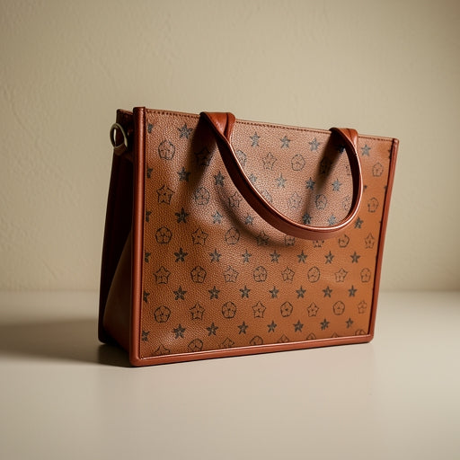 Classic Tan Leather Tote | Levenza