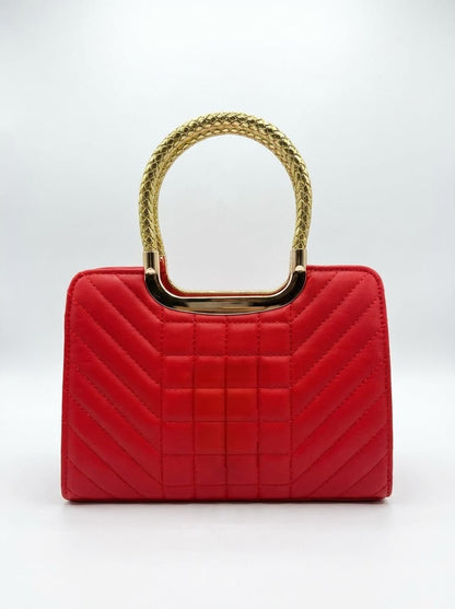 Crimson Red Quilted Classic | Levenza