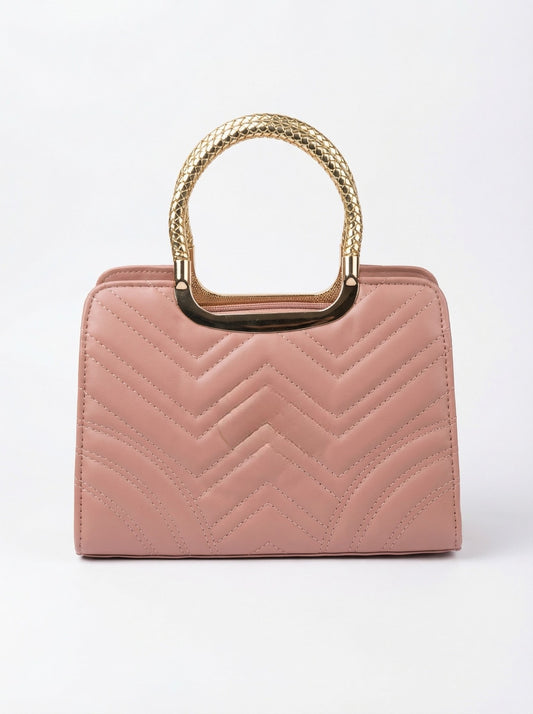 Dusty Rose Quilted Charm | Levenza